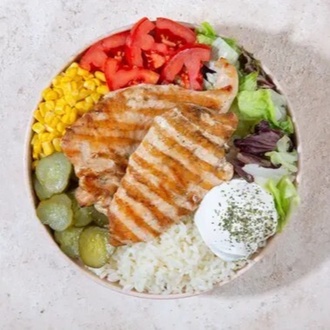 Izgara Tavuk Bowl görseli