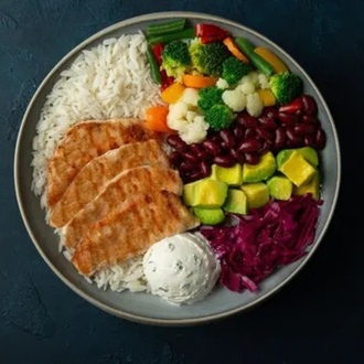 Grilled Meatballs / Izgara Köfteli Bowl görseli