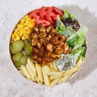Barbekü Soslu Tavuk Makarna Bowl görseli