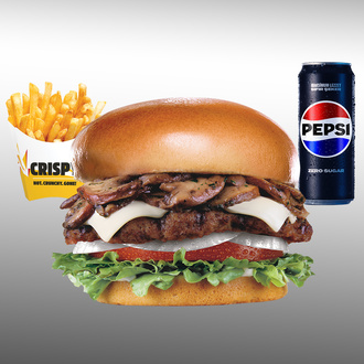 Portobello Mushroom Burger Menü görseli