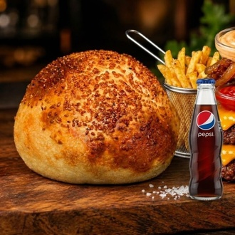 Rex Close Füme Burger Menü görseli