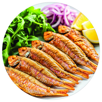 Karadeniz Tekir Balığı (350 - 400 Gr.) görseli