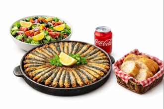 Hamsi Tava Menü (1 Kişilik) görseli