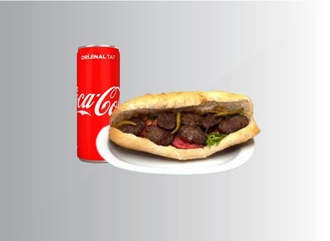 Köfte Ekmek (Tam) + Cola görseli