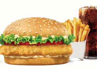 Tavuk Burger Menü görseli