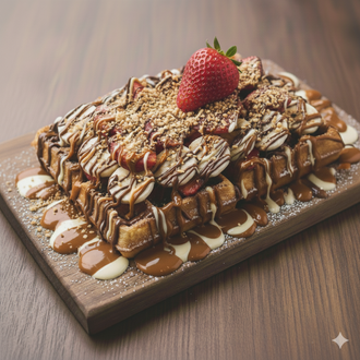 House (Extra) Soslu Waffle görseli