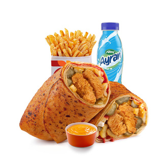 Tenders Burrito Menü görseli