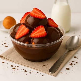 Çilekli Profiterol (250 Gr.) görseli