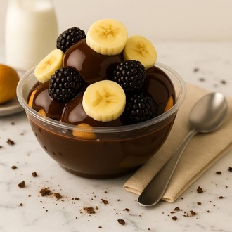 Böğürtlenli Nutella’lı Profiterol (350 Gr.) görseli