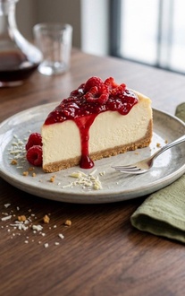 Frambuazlı Cheesecake görseli