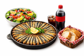 Hamsi Tava Menü (3 Kişilik) görseli