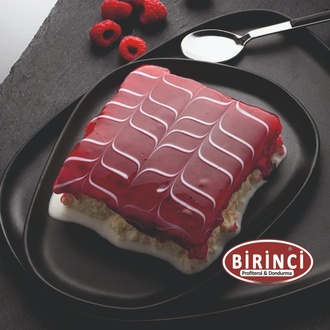 Frambuazlı Trileçe ( Dilim ) görseli