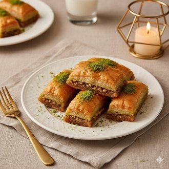 Kuru Baklava Cevizli (250 Gr.) görseli