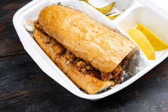 Ekmek Arası Tavuk Doner +Ayran +Tatlı görseli