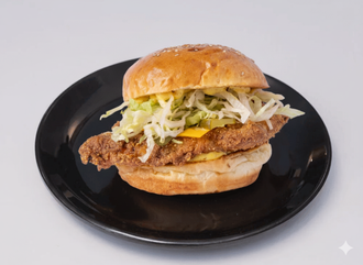 Crispy Chicken Burger görseli