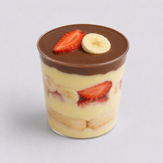 Chocolate & Savoiardi Biscuits (380 Cc) görseli