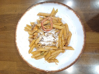 Soya Soslu Makarna görseli