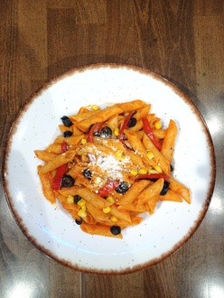 Arabiata Soslu Makarna görseli