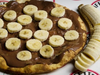 Nutellalı Muzlu Pizza (26-28 Cm.) görseli