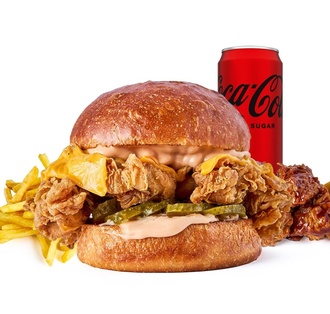 Burger Set Menü görseli