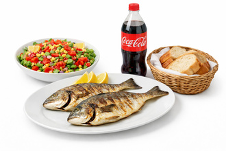 Izgara Çipura Menü (2 Kişilik) görseli