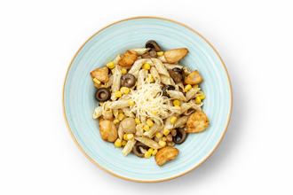 Kremalı Mantarlı Makarna görseli