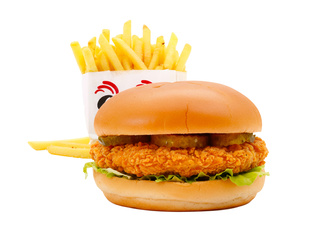 Çıtır Tavuk Burger görseli