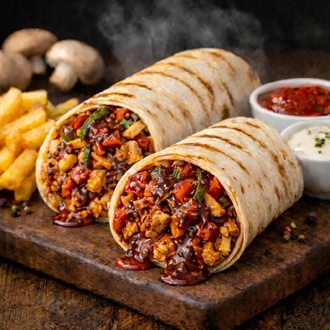 Chipotle Soslu Tavuk Döner Dürüm görseli