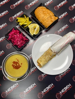 Cazip Tavuk Dürüm Ve Çorba Menü görseli