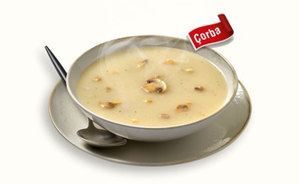 Kremalı Mantar Çorbası görseli