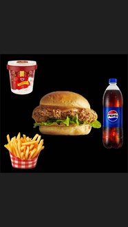 2’Li Cajun Burger Menü görseli