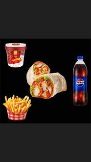 2’Li Cajun Wrap Menü görseli