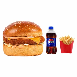 Falafel Burger Menü görseli
