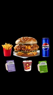 Cajun Extreme Burger Menü görseli