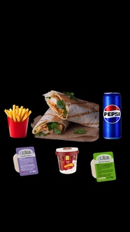 Cajun Extreme Wrap Menü görseli