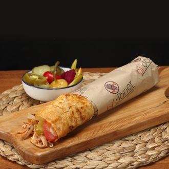 Ankara Usulü Tavuk Döner Dürüm görseli