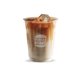 Iced Sweet Pumpkin Latte Premium görseli