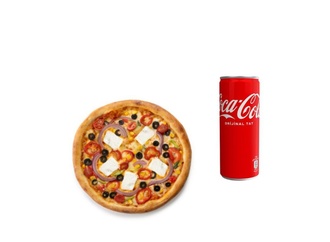 Küçük Boy Akdeniz Pizza Menü görseli