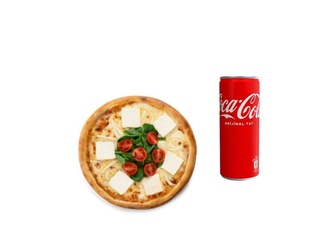 Küçük Boy Dört Peynirli Pizza Menü görseli