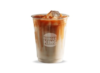 Iced Sweet Pumpkin Latte Premium görseli