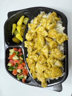 Ballı Hardal Soslu Tavuklu Pilav görseli