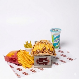 Taco Tavuk Döner Patates Kızartmalı Menü görseli