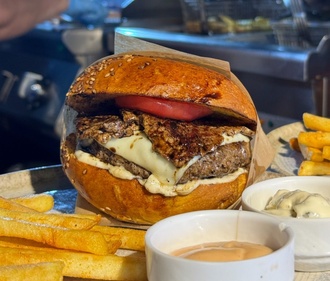 Long Double Mix Burger (180 Gr.) görseli