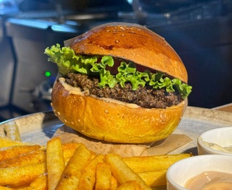 Long Mushroom Burger (150 Gr.) görseli