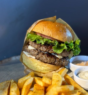 Long Double Burger (300 Gr.) görseli