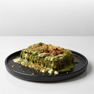 Antep Fıstık Rüyası Waffle (Küçük Boy) görseli