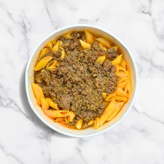 Domates Sos Ve Kıymalı Penne görseli