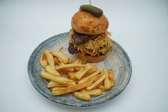 Double Chicago Burger görseli