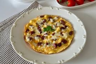 Sucuklu Omlet Tabağı görseli