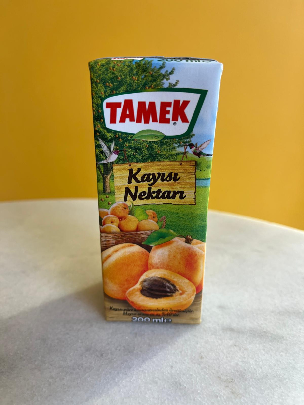 Tamek Kayısılı Meyve Suyu (200 Ml)
